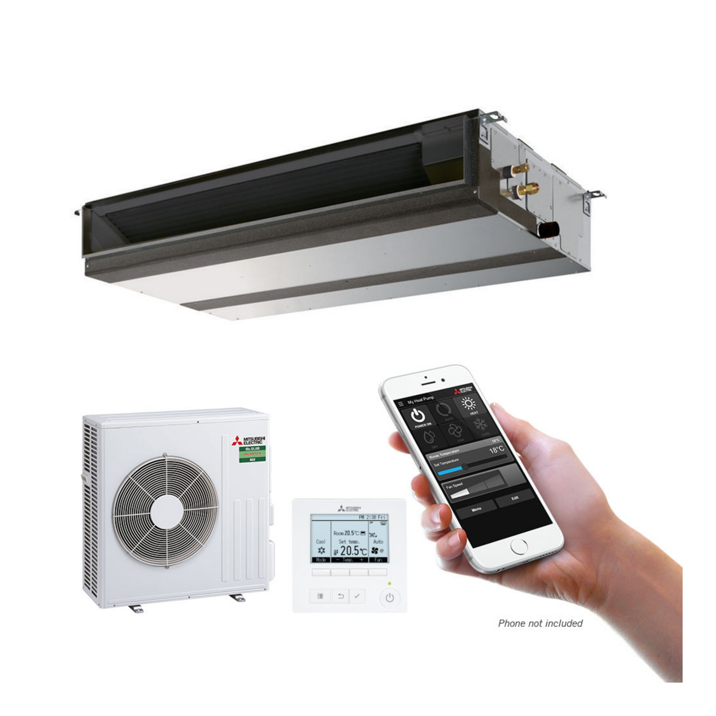 Mitsubishi Electric PEAD Ducted Heat Pump